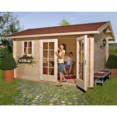 Weka 28 mm Gartenhaus 163  in 3 Grössen