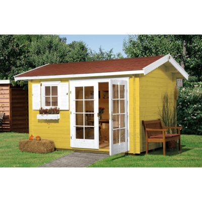 Weka 28 mm Gartenhaus 163  in 3 Grössen