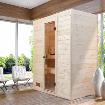 Weka Massivholzsauna 38 mm VALIDA/537 GT 3