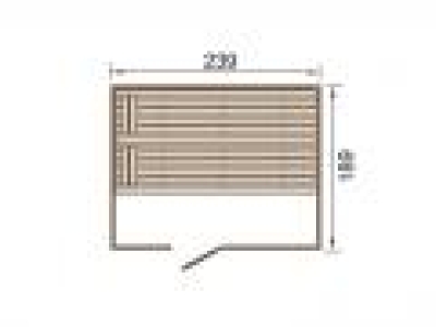 Weka Massivholzsauna 38 mm  VALIDA 538 GT 4