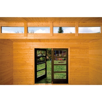 Weka Gartenhaus Typ 158 in 28 mm, 2 Grössen