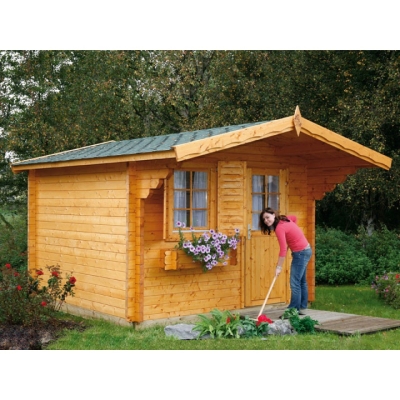 Wolff Finnhaus Blockbohlenhaus Skagen 58-B