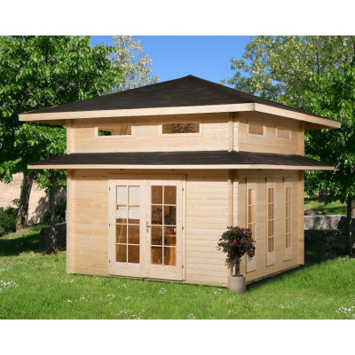 Weka Weekendhaus Typ 157 mit Schlafboden