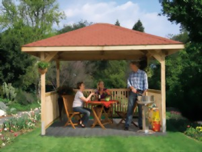 weka Brüstungsgeländer-Setfür Gartenoase 651 A Gr.1-2