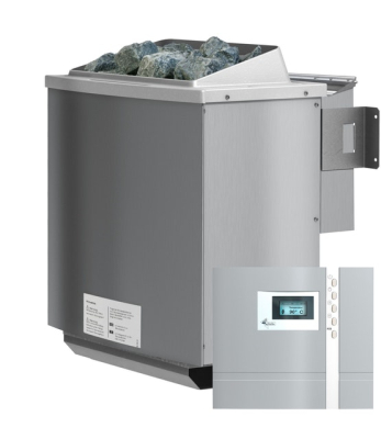 Karibu 4,5 kW Bio-Kombiofen Saunaofen inkl. Steuergerät Premium - Sparset