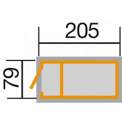 Weka Profi-Hochbeet 669 mit Stauraum und Ablage in vier Farben