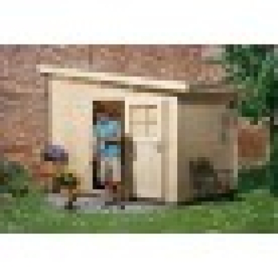 Weka 28 mm Gartenhaus 260  als Anbauhaus in 2 Grössen