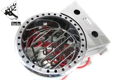 Karibu Plug & Play - Bio-Kombiofen 3,6 kW mit externer Steuerung