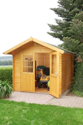 Wolff Finnhaus Gartenhaus Berit 2420