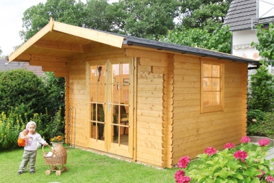 Wolff Finnhaus Gartenhaus Belina 3030 in 40mm