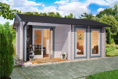 Wolff Finnhaus Gartenhaus Maila 5439 Modern in 44mm