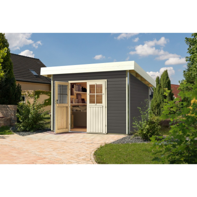 Karibu Premium Gartenhaus Moosburg 2