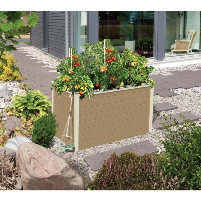 Karibu Hochbeet 0 - sandbeige