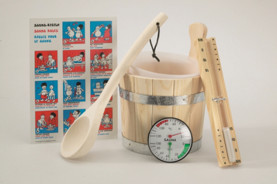 Saunaset Standard 6-teilig