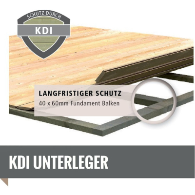 Karibu Design Saunahaus Miramar Blackline mit Vorraum - 73 mm in Schwarz oder Natur