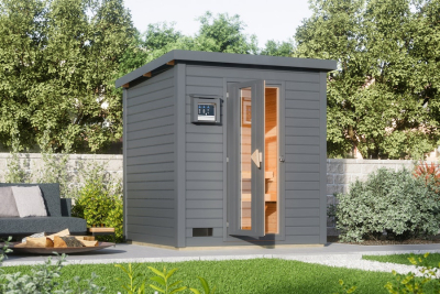 Karibu Gartensauna Saunahaus Hytti 2