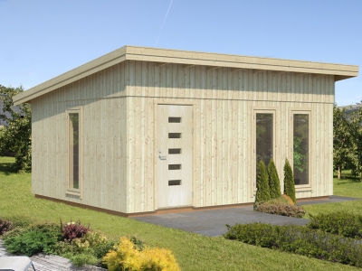 Palmako Nordic BBH Annika 21,5 m² 18+95 mm naturbelassen