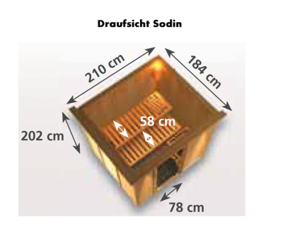 KARIBU SODIN Systemsauna