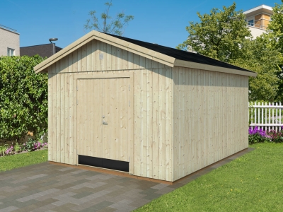 Palmako Gerätehaus Martin 13,6 m² naturbelassen