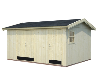 Palmako Gerätehaus Olaf 13,5 m² naturbelassen