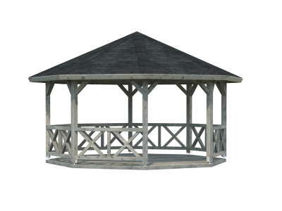 Palmako Pavillon Betty 18,0 m² naturbelassen