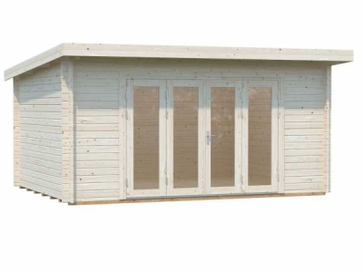Palmako Blockbohlenhaus Lea 14,2 m² 44 mm naturbelassen