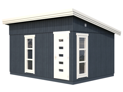 Palmako Nordic Gartenhaus Etta 88 mm 13,8 m² naturbelassen