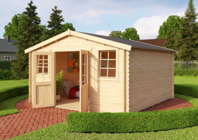 Lasita Maja 28mm Gartenhaus Wels 4 DT