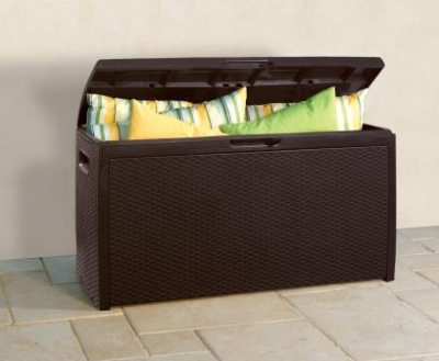 KETER RATTAN STYLE STORAGE BOX