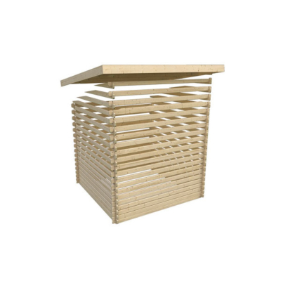 Woodfeeling Gartenhaus Bastrup 2 - 28 mm