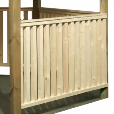 weka Brüstungsgeländer-Set für Gartenoase 651 Gr.1-3