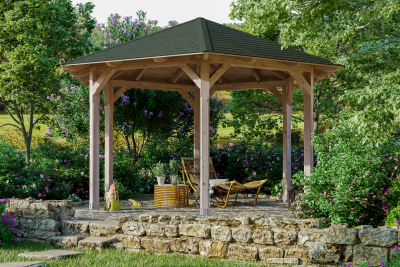 Skanholz Pavillon Colmar 3, Douglasie,natur