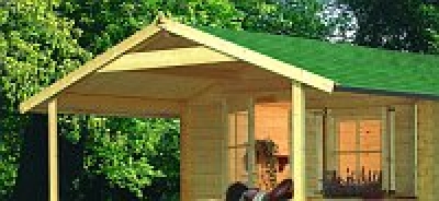 Karibu Dachausbau mit Stützen für Typ Famir