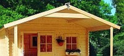 Karibu Dachausbau mit Stützen für Typ Janur