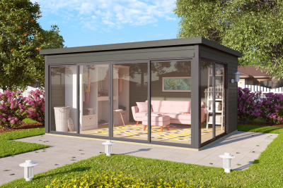 Lasita Maja Gartenhaus Domeo 4