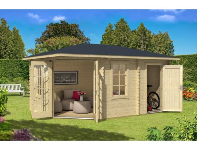 Lasita Maja Gartenhaus ARUBA 2 A in 40mm