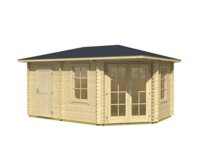 Lasita Maja Gartenhaus Aruba 2B in 40mm