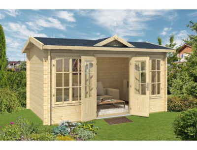 Lasita Maja Gartenhaus KENSINGTON in 44mm