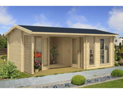 Lasita Maja Gartenhaus Modell Montrose 44mm