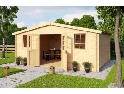 Lasita Maja 28mm Gartenhaus WELS 5