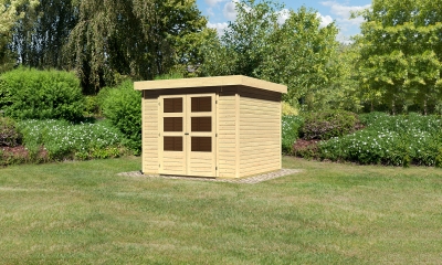 Karibu Gartenhaus Askola 3,5 - 19 mm