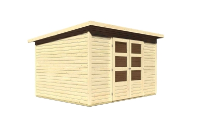 Karibu Woodfeeling Gartenhaus Stockach 3/5 - 19 mm