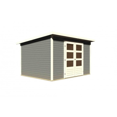 Karibu Woodfeeling Gartenhaus Stockach 3/5 - 19 mm
