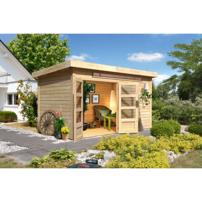 Karibu Woodfeeling Gartenhaus Kandern 1/3/6/7/9 - 28 mm