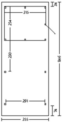 Skanholz 120er Einzel-Carport Spessart mit Abstellraum 355x846cm