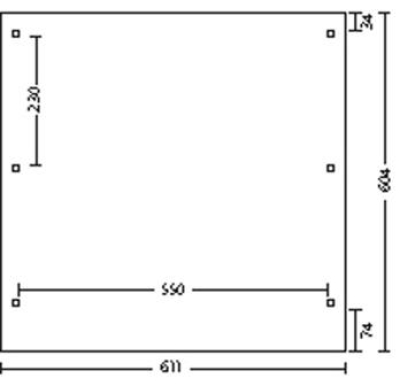 Skanholz 120er Doppel-Carport Spessart 611x604cm