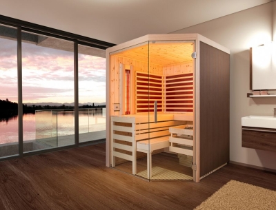 Vitalhome Sauna Aurora MASSANFERTIGUNG AUF WUNSCH