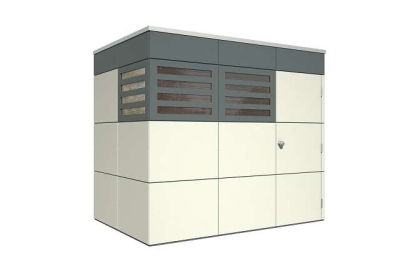 Skanholz CrossCube Haus Sydney 2 mit Fussboden