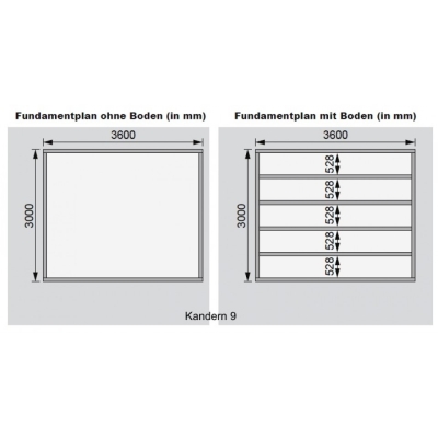 Karibu Woodfeeling Gartenhaus Kandern 1/3/6/7/9 - 28 mm