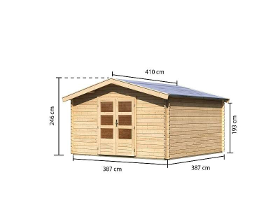 Karibu Gartenhaus Bayreuth 6